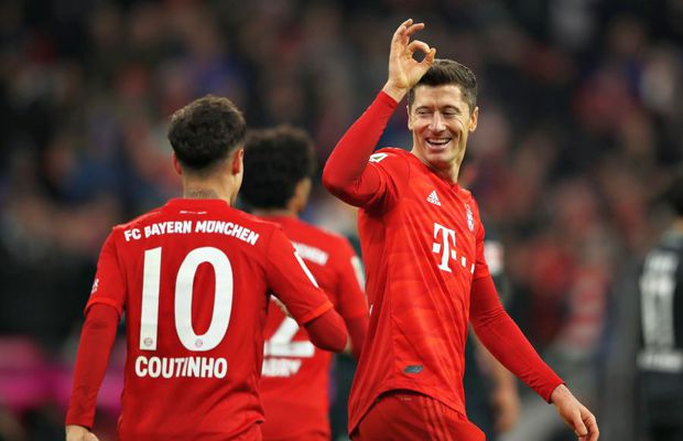 BUNDESLIGA // FOTO Bayern Munchen și Borussia Dortmund s-au dezlănțuit » Hat-trick Coutinho + cum arată clasamentul