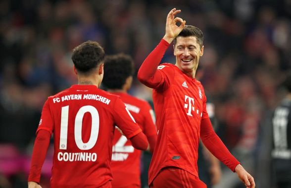 BUNDESLIGA // FOTO Bayern Munchen și Borussia Dortmund s-au dezlănțuit » Hat-trick Coutinho + cum arată clasamentul