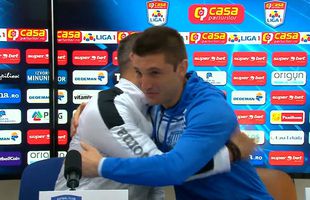 Andrei Cristea și Daniel Pancu s-au îmbrățișat la conferința de presă: „Ne interesează doar binele lui Poli Iași”