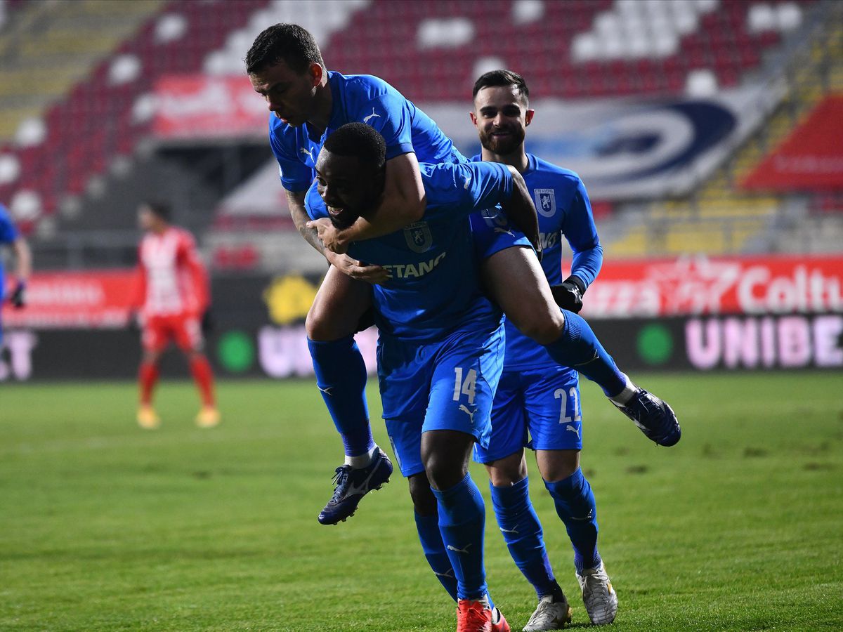 UTA - CRAIOVA 1-2 » Oltenii, din nou pe prima poziție a Ligii 1! Urmează duelul cu FCSB