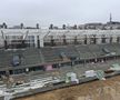 FOTO Noi imagini de la stadionul Rapid! Acoperișul este aproape finalizat