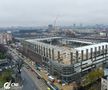 FOTO Noi imagini de la stadionul Rapid! Acoperișul este aproape finalizat