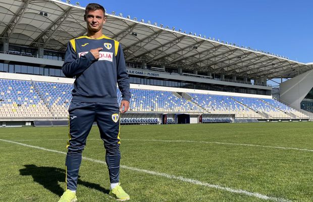 Copilul „haitei”! » Valentin Țicu trăiește un vis la Petrolul: „Când eram mic, iubeam să stau în galerie”