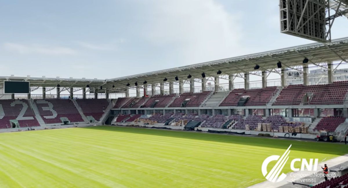 Stadionul Rapidului ar putea fi inaugurat cu un meci de gală » Ce plan se pune la cale