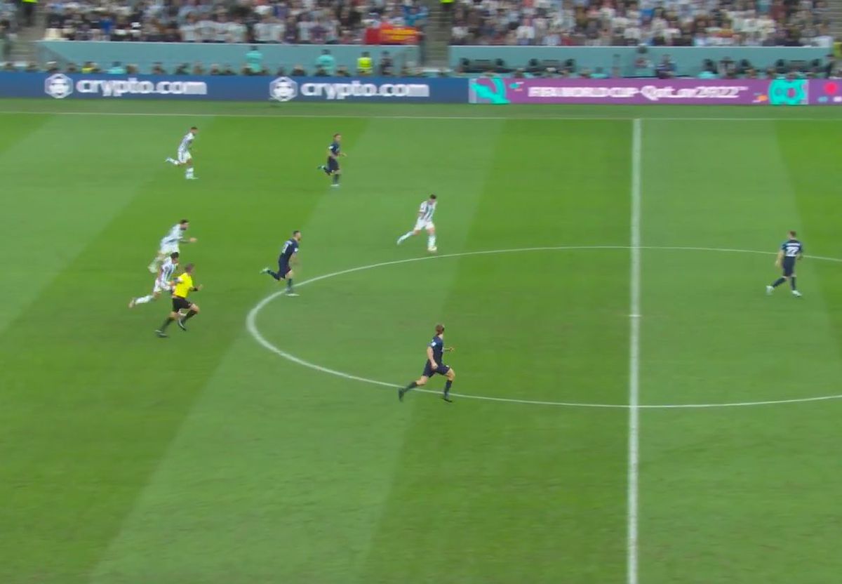 Golul lui Julian Alvarez în Argentina - Croația