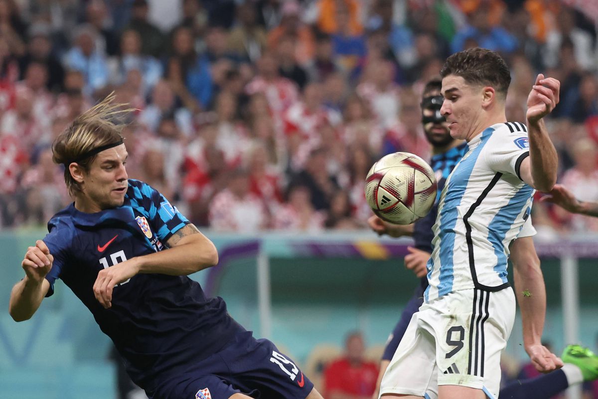 Golul lui Julian Alvarez în Argentina - Croația
