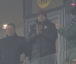 RAPID - PETROLUL. Dan Șucu și-a pus mâinile la ochi la penalty-ul transformat de Dugandzic