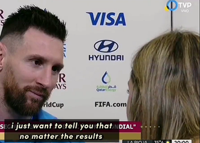 Interviul cu Messi, „deturnat” de reporteră: „Nu e o întrebare, vorbesc serios!”