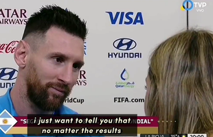 Momentul care a impresionat toată Argentina » O reporteră a „deturnat” interviul cu Messi: „Vorbesc serios, căpitane!”