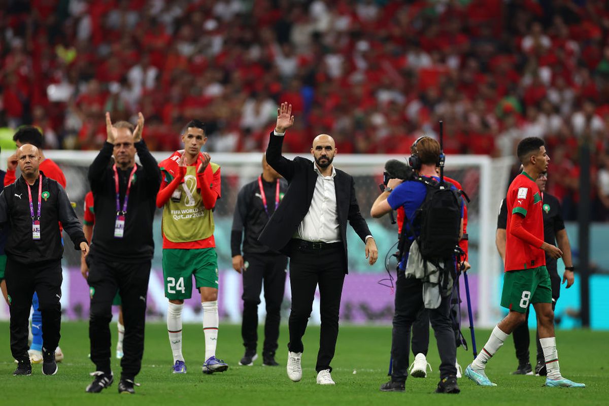 Imagini emoționante cu jucătorii Marocului » Gestul care a făcut înconjurul lumii: „Am demonstrat că existăm, e singurul lucru care contează!”