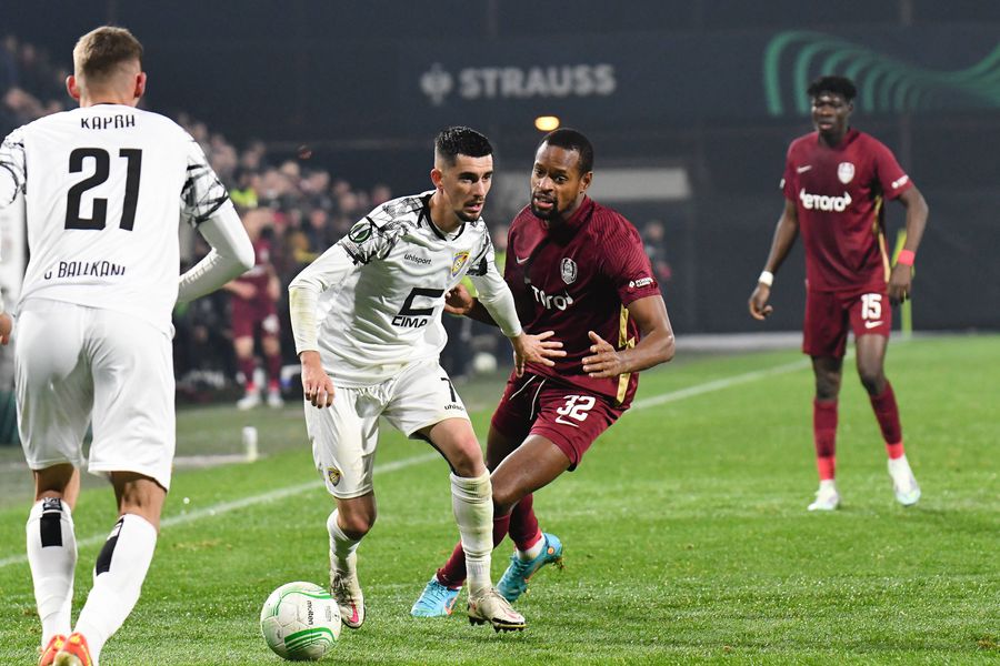 Meriton Korenica // FOTO: Imago CFR Cluj a ofertat 3 fotbaliști de la aceeași echipă! » Dan Petrescu a rămas profund impresionat după meciul direct