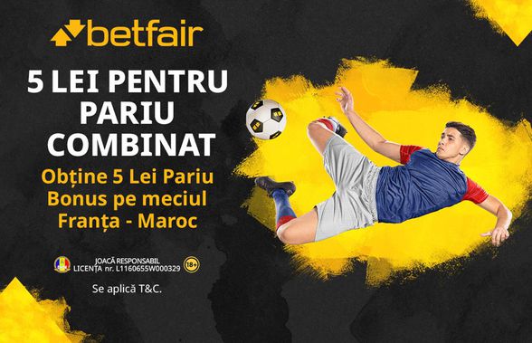 Franța - Maroc: Se clintește campioana en-titre în fața miracolului marocan? Cum poți obține un pariu gratuit de 5 lei pentru a doua semifinală de la Mondial