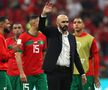 Franța a învins Marocul, scor 2-0, și s-a calificat în finala Campionatului Mondial. Walid Regragui (47 de ani), selecționerul naționalei africane, și-a îmbărbătat elevii la final.