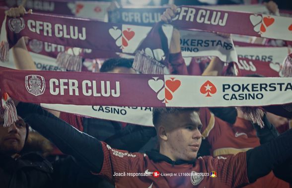 POKERSTARS CASINO ADUCE SĂRBĂTOAREA POZNAN FANILOR CFR CLUJ