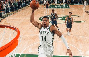 Seară plină pentru Giannis Antetokounmpo » 4 momente cu starul lui Milwaukee Bucks protagonist: un nou record + scandal de la o minge