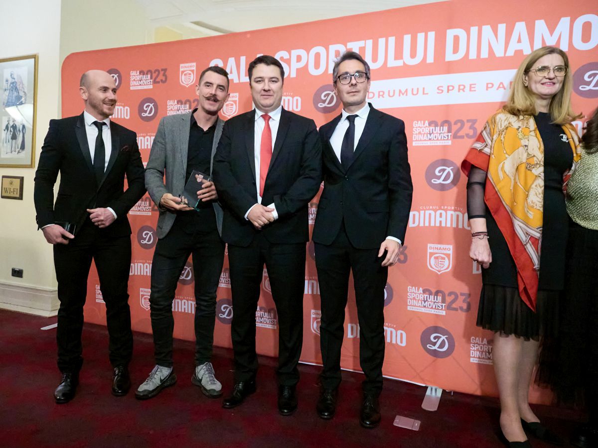 Dinamo și-a premiat sportivii de elită » Imagini spectaculoase de la gala finalului de an + ce au spus Lipă, Covaliu și Lupescu