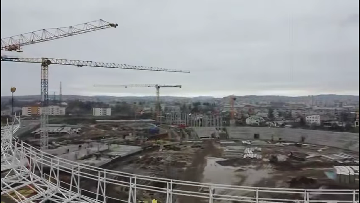 A doua arenă modernă a orașului din România prinde contur: „Mai mult decât un stadion!” » Când va fi gata investiția de 50 de milioane de euro