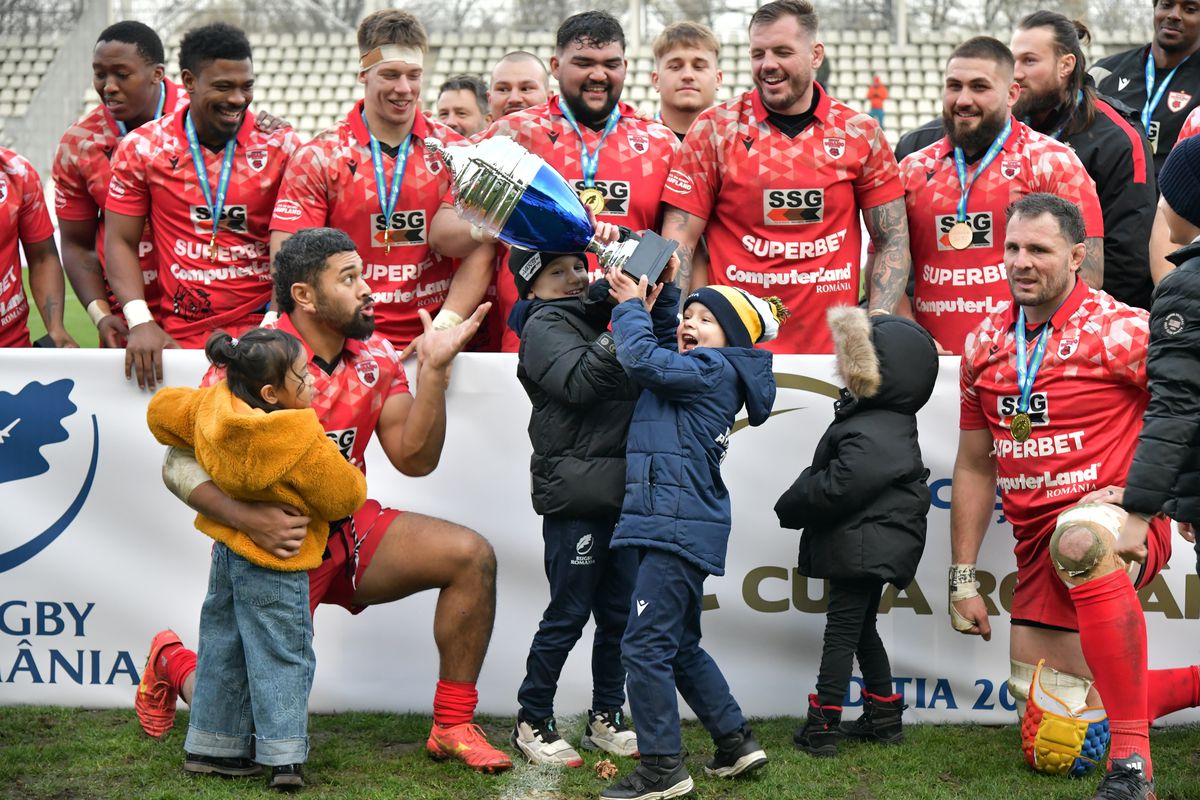 Dinamo - Baia Mare, finala Cupei la rugby, ca un film de Tarantino! » Lupte dure, nasuri sparte și cereri în căsătorie