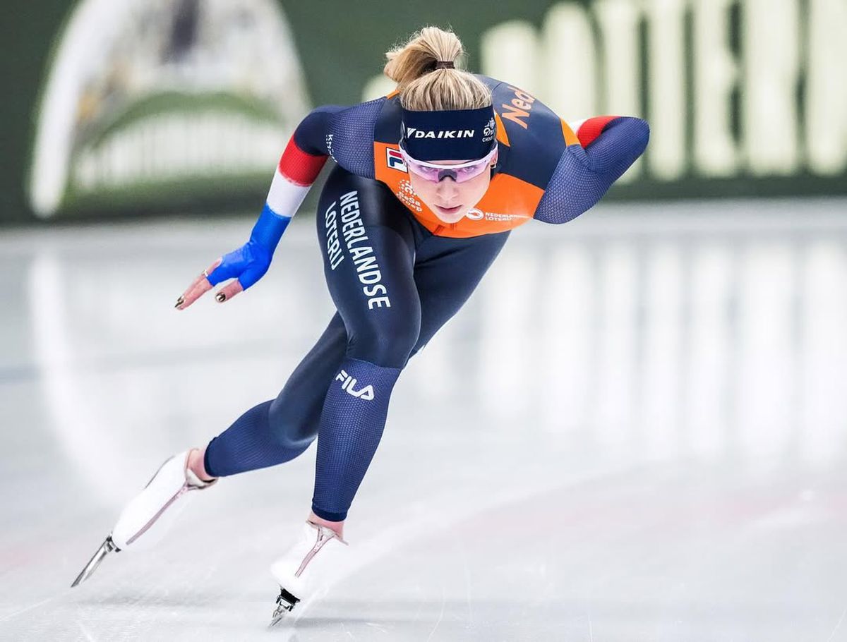 Încă nu s-a apropiat de medalii la Jocurile Olimpice de iarnă, dar fotografia postată a devenit virală: „Agățați asta la Luvru!”