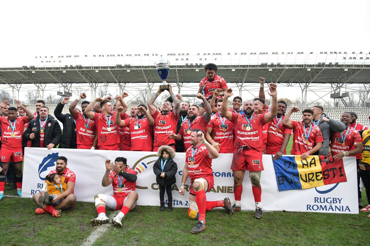 Dinamo - Baia Mare, finala Cupei la rugby, ca un film de Tarantino! » Lupte dure, nasuri sparte și cereri în căsătorie