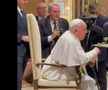 Neluțu Varga şi Pietro Chiodi, vizită privată la Papa Francisc. Foto: captură Fanatik