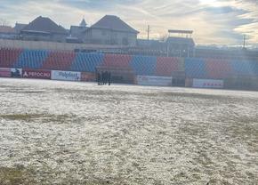 Foto de la stadion: de ce meciul din Liga 2 a fost oprit să înceapă la ora 11:00