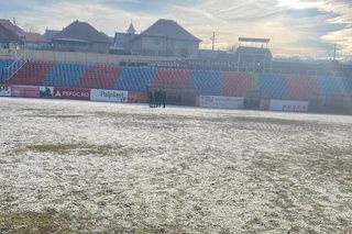 Foto de la stadion: de ce meciul din Liga 2 a fost oprit să înceapă la ora 11:00