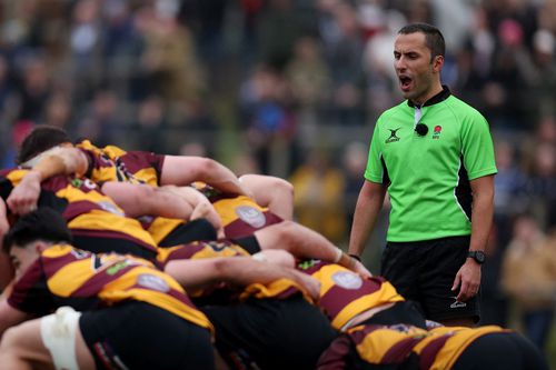 Alex Thomas, arbitru de rugby/Foto: Getty Images