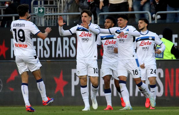 Înfrângerea cu Real Madrid nu a demoralizat-o pe Atalanta » Trupa lui Gasperini a învins Cagliari-ul lui Răzvan Marin și rămâne lider în Serie A