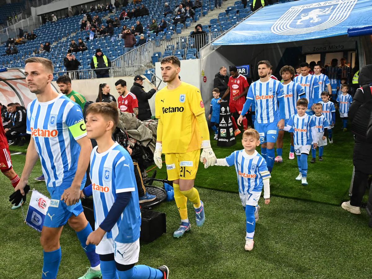 Universitatea Craiova - Sepsi 2-1 » Oltenii, victorie cu cap! Trupa lui Gâlcă câștigă un duel esențial pentru play-off
