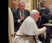 Neluțu Varga şi Pietro Chiodi, vizită privată la Papa Francisc. Foto: captură Fanatik