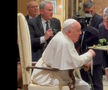 Neluțu Varga şi Pietro Chiodi, vizită privată la Papa Francisc. Foto: captură Fanatik