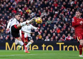 Liverpool - Fulham, duel din etapa #16 în Premier League » Diogo Jota revine cu gol după accidentare