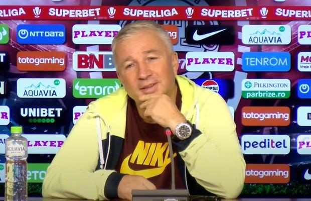 Moment hilar în conferința lui Dan Petrescu: „Dacă nu câștigi un meci, ești cel mai prost” / Reportera: „Păi dumneavoastră sunteți cel mai bun exemplu”