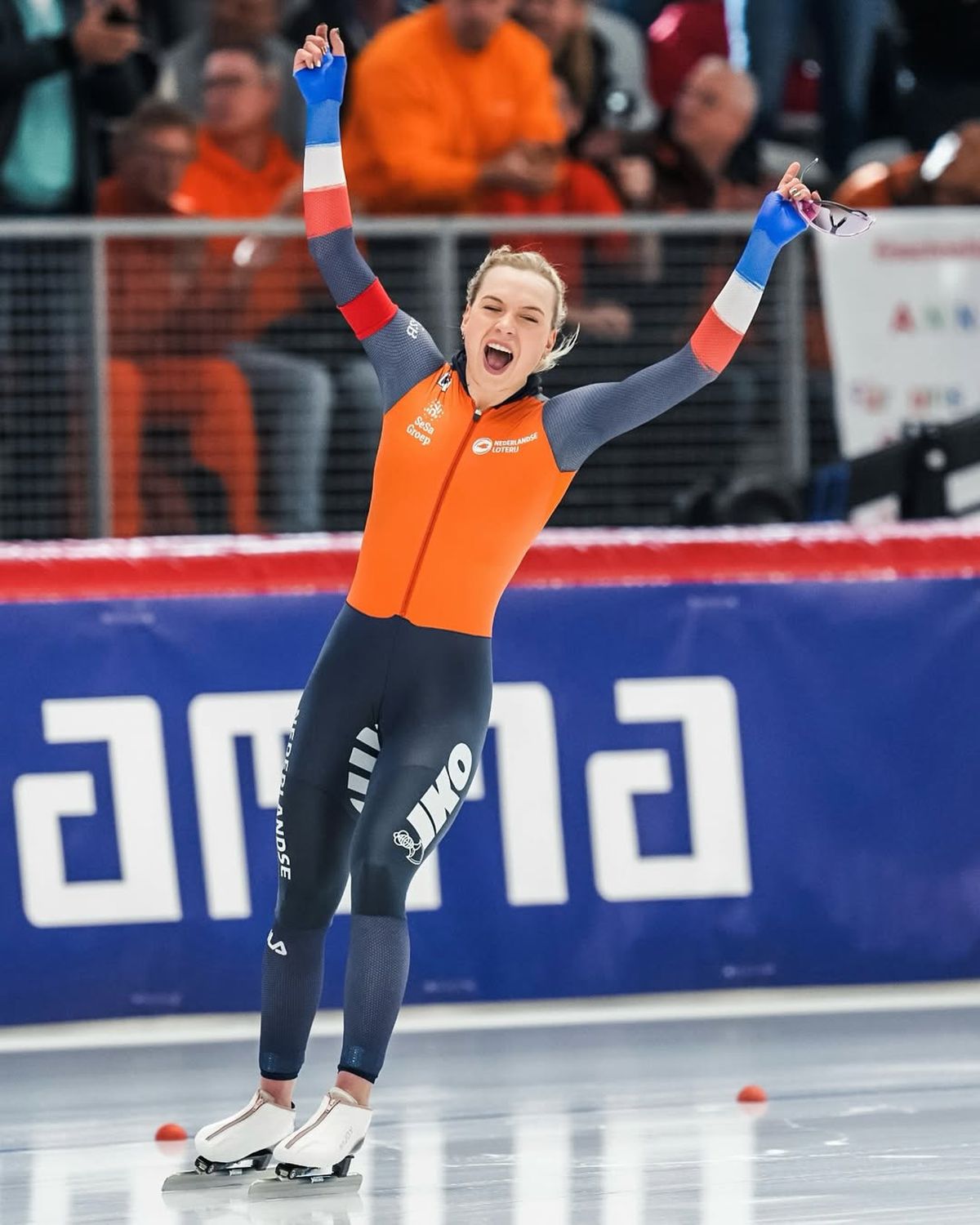 Încă nu s-a apropiat de medalii la Jocurile Olimpice de iarnă, dar fotografia postată a devenit virală: „Agățați asta la Luvru!”