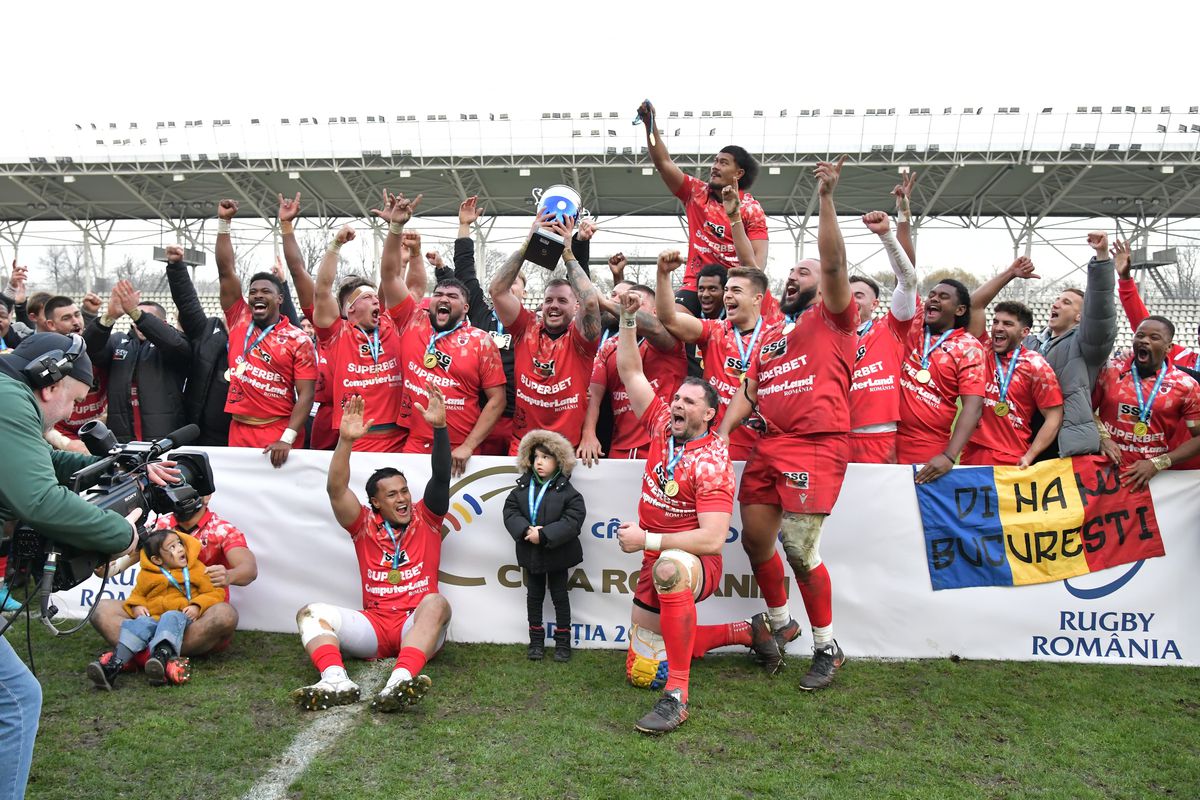 Dinamo - Baia Mare, finala Cupei la rugby, ca un film de Tarantino! » Lupte dure, nasuri sparte și cereri în căsătorie