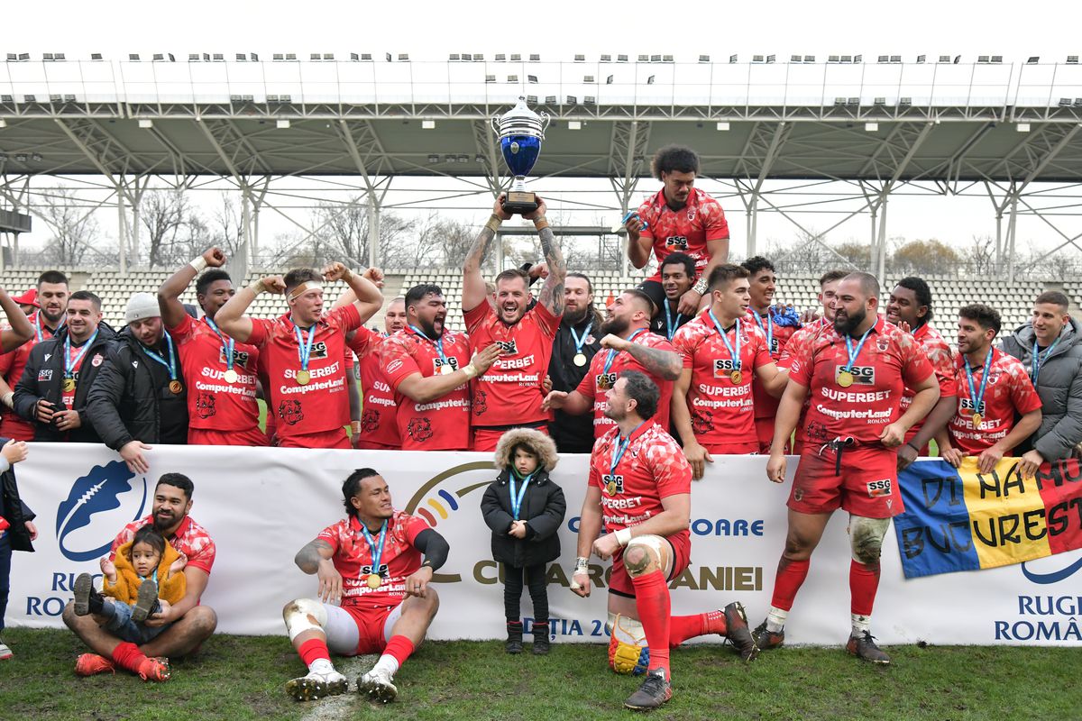 Dinamo - Baia Mare, finala Cupei la rugby, ca un film de Tarantino! » Lupte dure, nasuri sparte și cereri în căsătorie