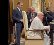 Neluțu Varga şi Pietro Chiodi, vizită privată la Papa Francisc. Foto: captură Fanatik