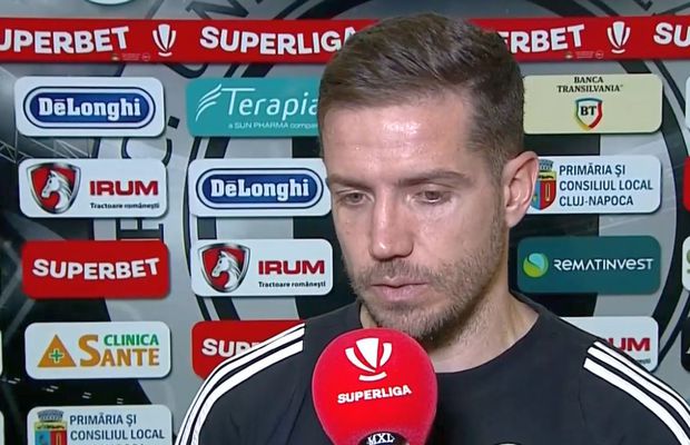 Alex Chipciu a făcut show după U Cluj - CFR: „Aveam 4 crampe în același timp. Noi, Rapid, Dinamo trebuie să ne autodepășim”