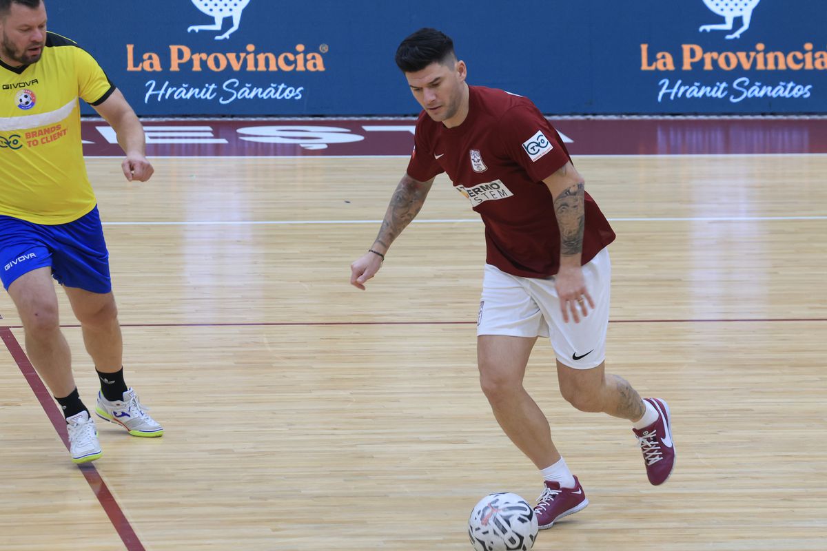 Imagini de la meciul de old boys Rapid - All Stars