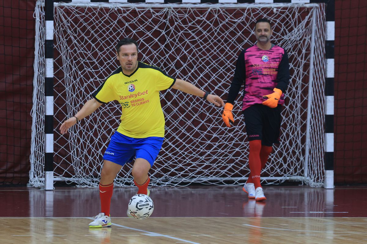 Imagini de la meciul de old boys Rapid - All Stars