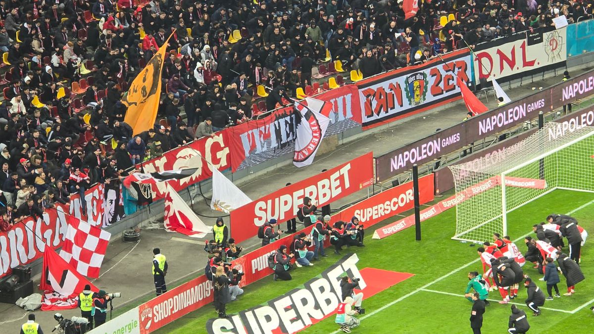 Ce s-a întâmplat pe gazon, imediat după Dinamo - Metaloglobus 4-0 » „Credem în tine”