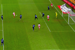 Fază de PlayStadion în Dinamo - Metaloglobus! A înscris primul gol pentru „câini”