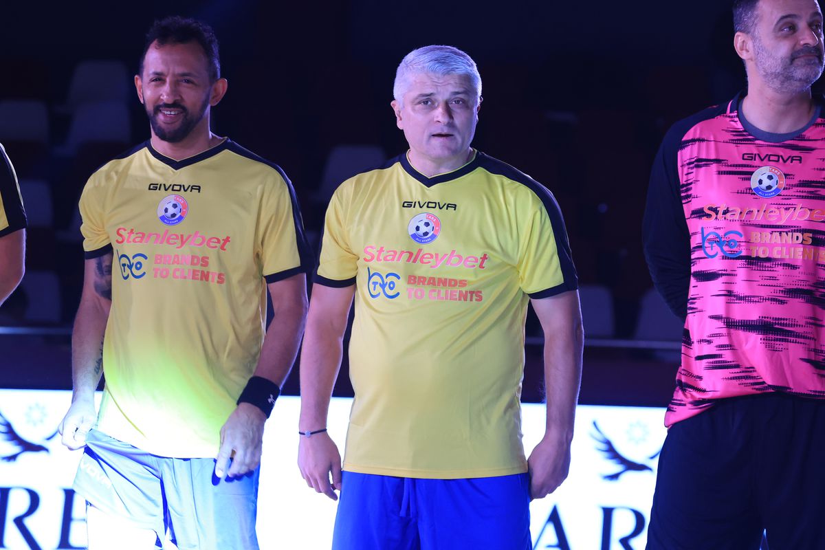 Imagini de la meciul de old boys Rapid - All Stars