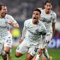 Lautaro Martinez exultă după ce înscrie al doilea gol al lui Inter pe terenul lui Genoa. Foto: Imago Images