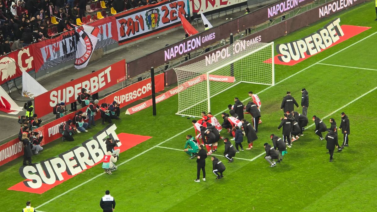 Ce s-a întâmplat pe gazon, imediat după Dinamo - Metaloglobus 4-0 » „Credem în tine”