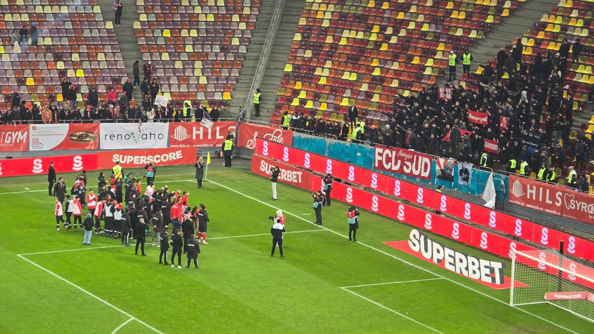 Ce s-a întâmplat pe gazon, imediat după Dinamo - Metaloglobus 4-0 » „Credem în tine”