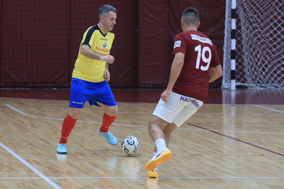 Imagini de la meciul de old boys Rapid - All Stars