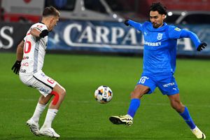 Hermannstadt - Universitatea Craiova, în runda 20 din Superliga » Al doilea gol vine în minutul 31
