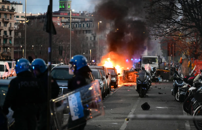 Haos înaintea duelului dintre Inter și echipa lui Dan Șucu! Ciocniri violente, mașini incendiate